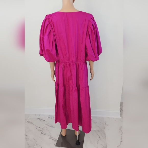 CITY CHIC Vienna Dress - pop pink - Picture 6 of 10